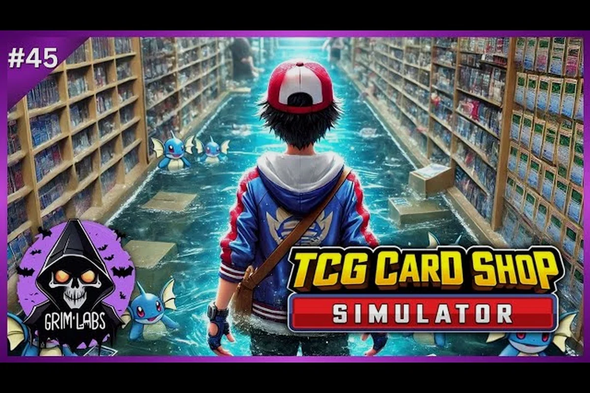 TCG Card Shop Simulator Card Elements: Fire, Water, Earth & Wind