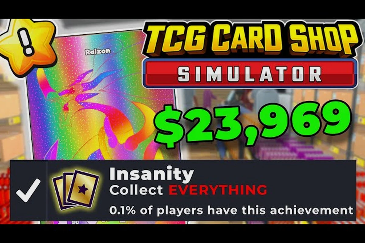 TCG Card Shop Simulator 100 Percent Achievements: 50 Trophies