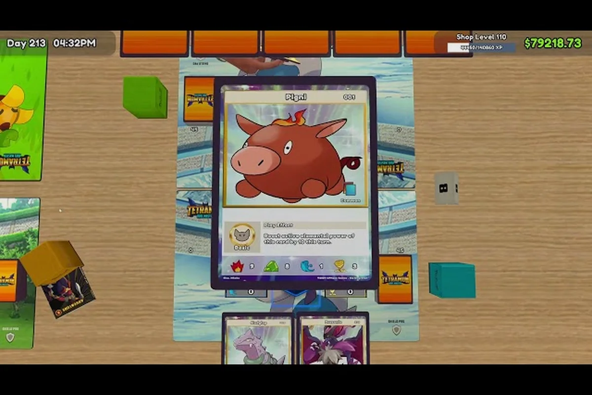 TCG Card Shop Simulator Match Rules: Damage Chart
