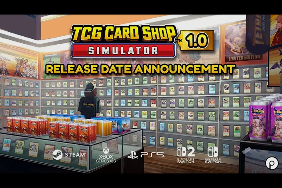 TCG Card Shop Simulator Update: 1.0 Release, Tetramon & Roadmap