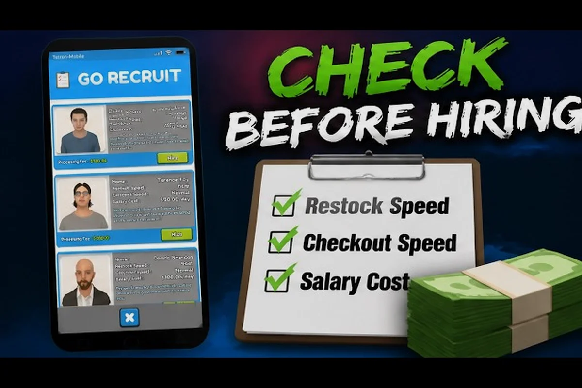 TCG Card Shop Simulator Worker Unlock Level: 10-45